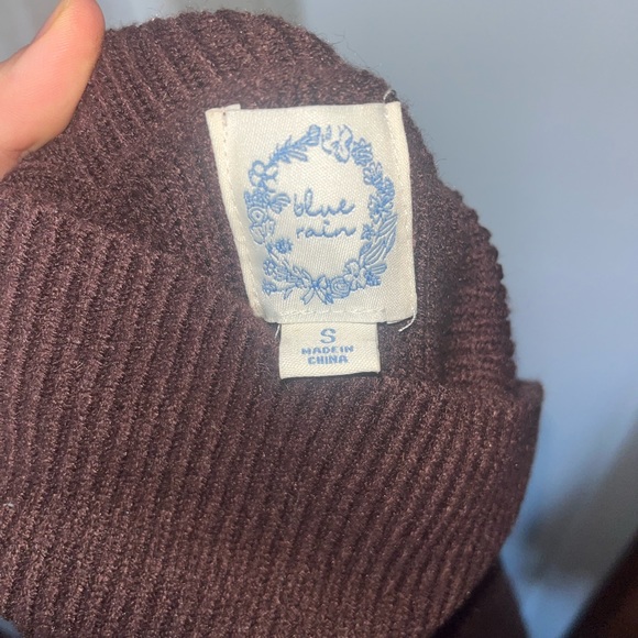 Francesca’s High Neck Cropped Sweater - Picture 4 of 5